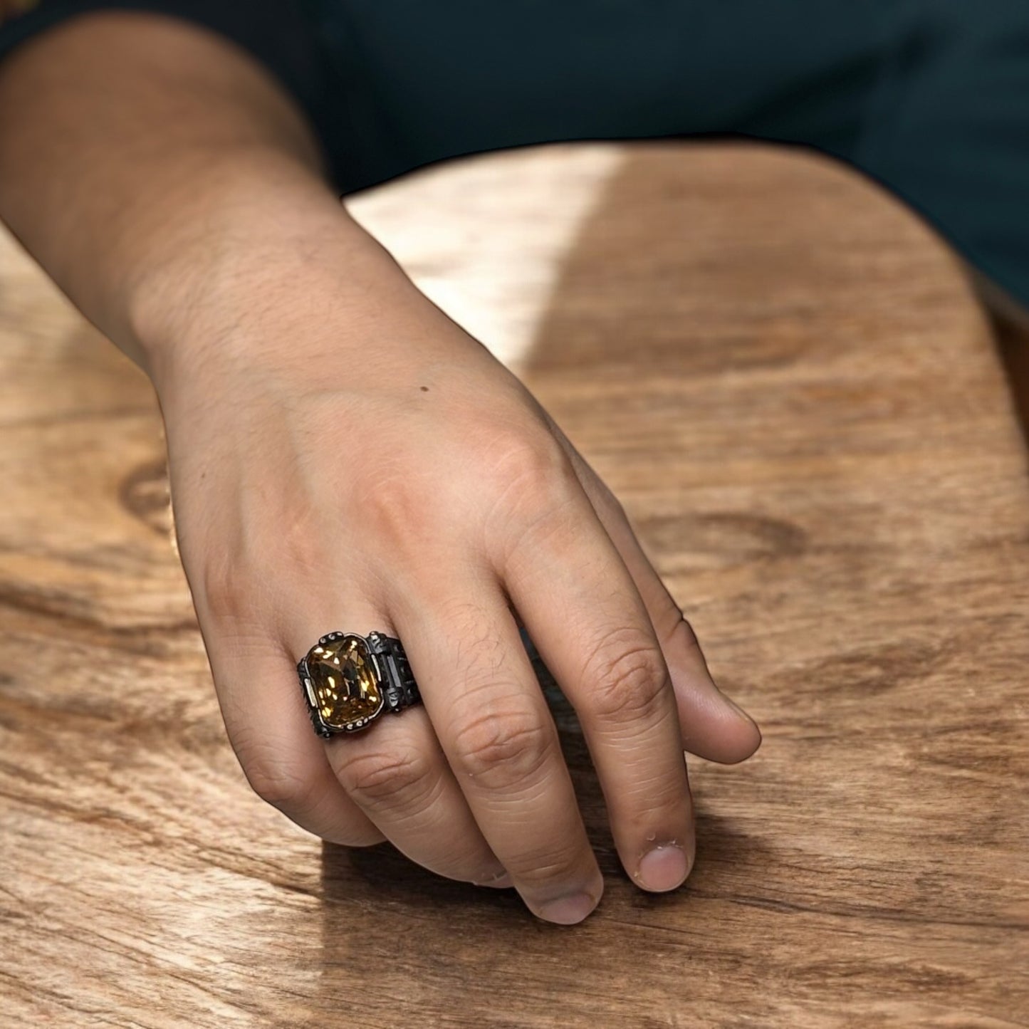 Fashion Stone Ring For Men