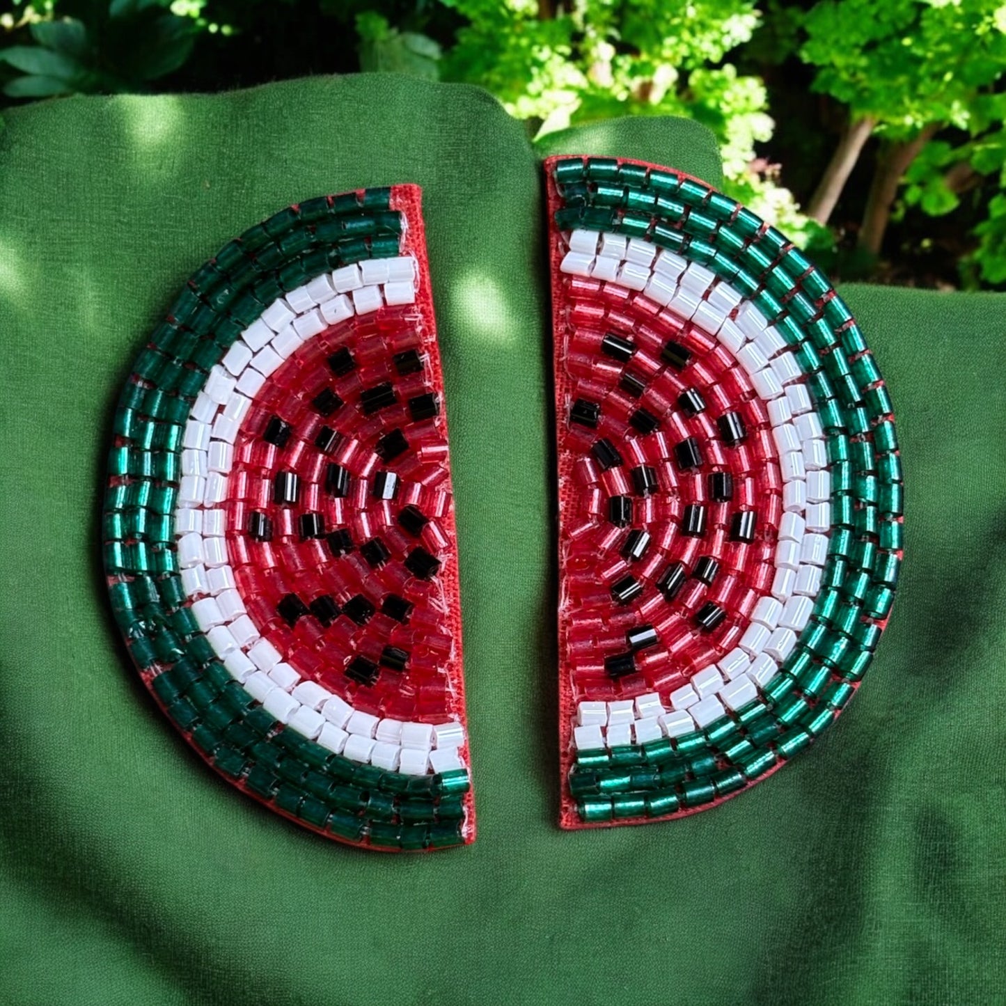 Handmade Watermelon Earrings