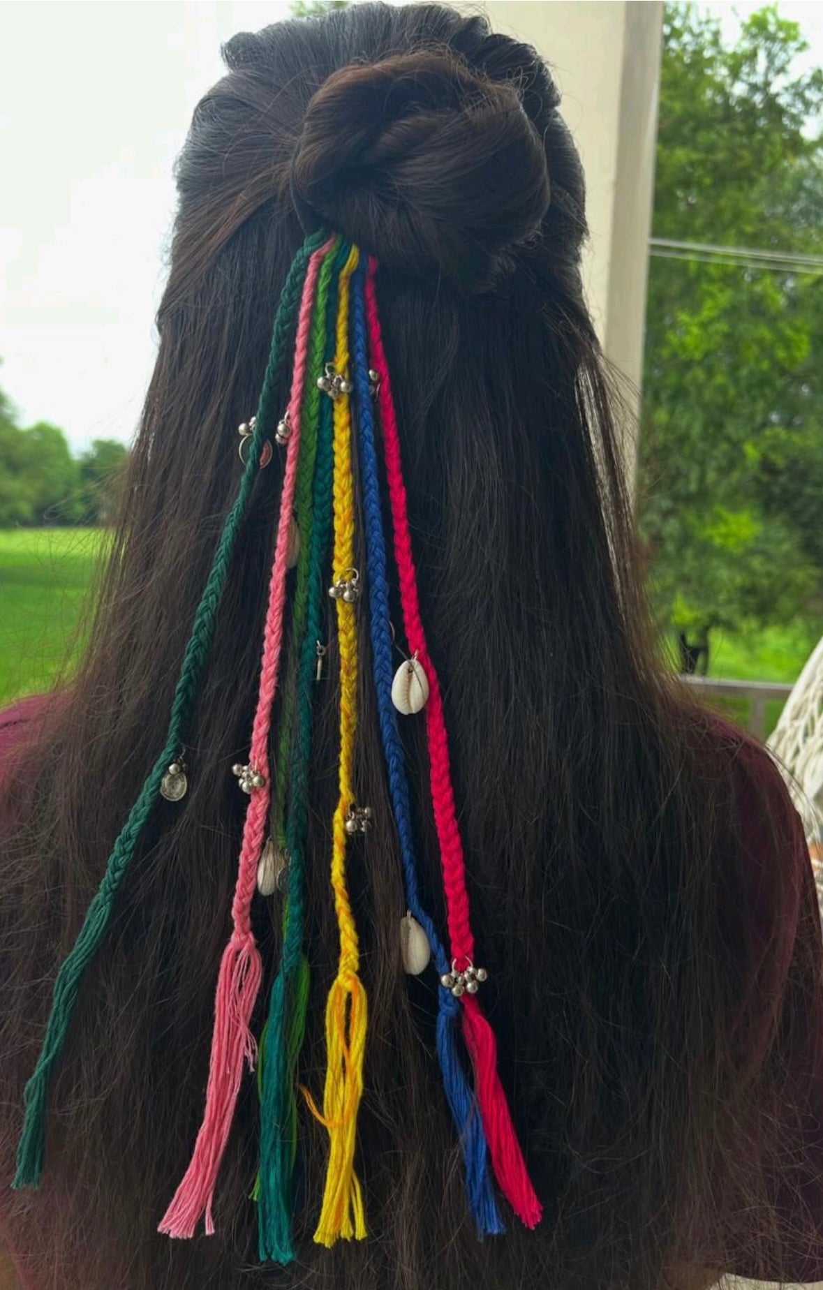 Rangilo Raas Hair Braids