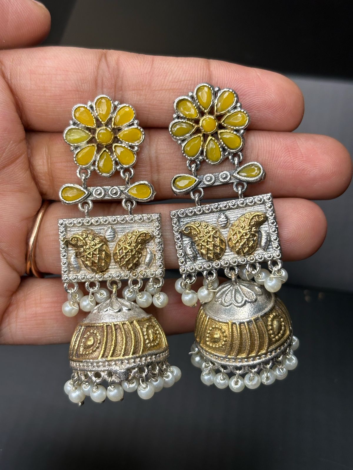 Dual Toned Jhumka