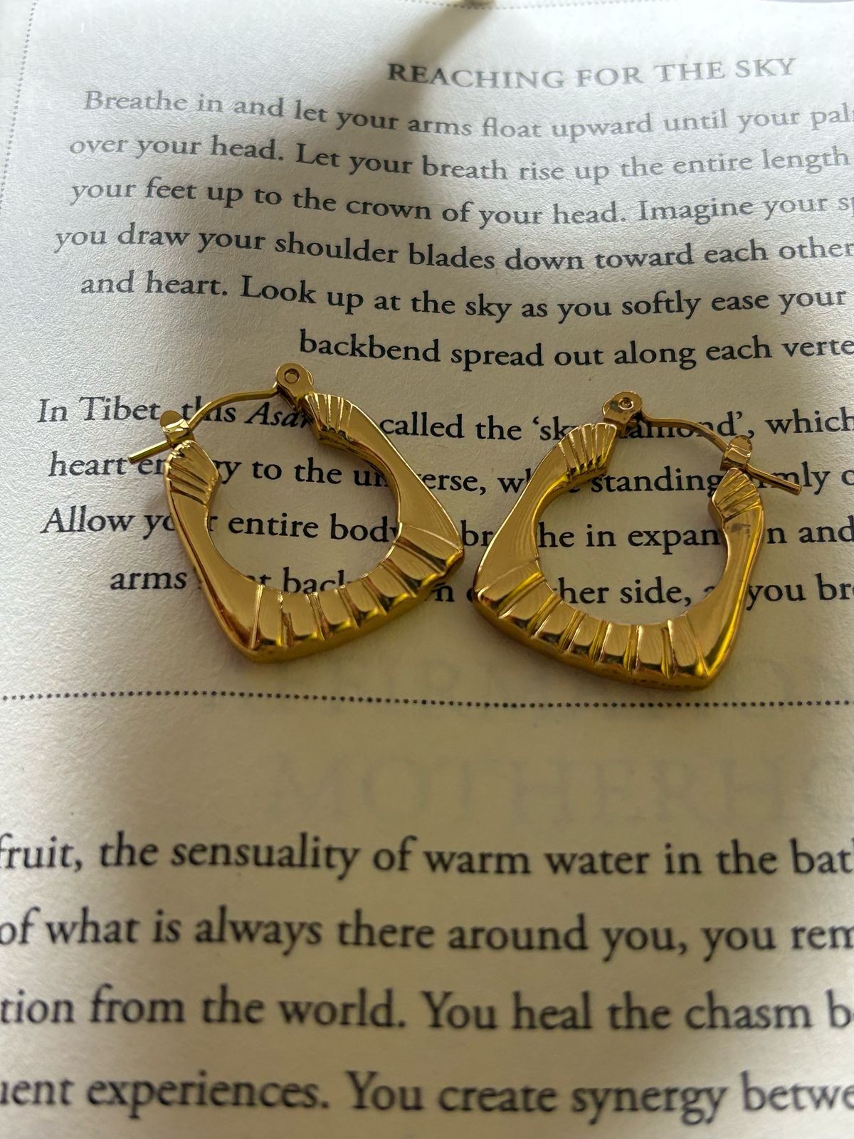 Anti-Tarnish Gold Earrings