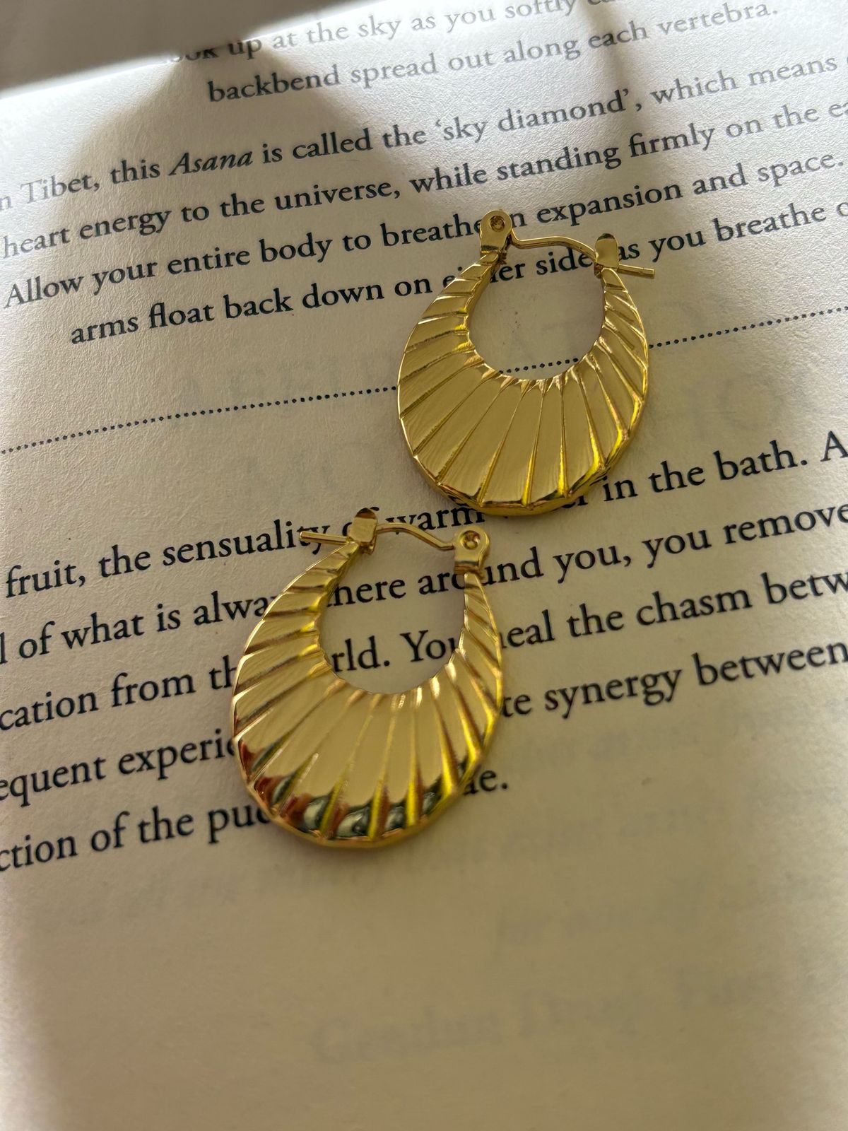 Anti-Tarnish Gold Earrings