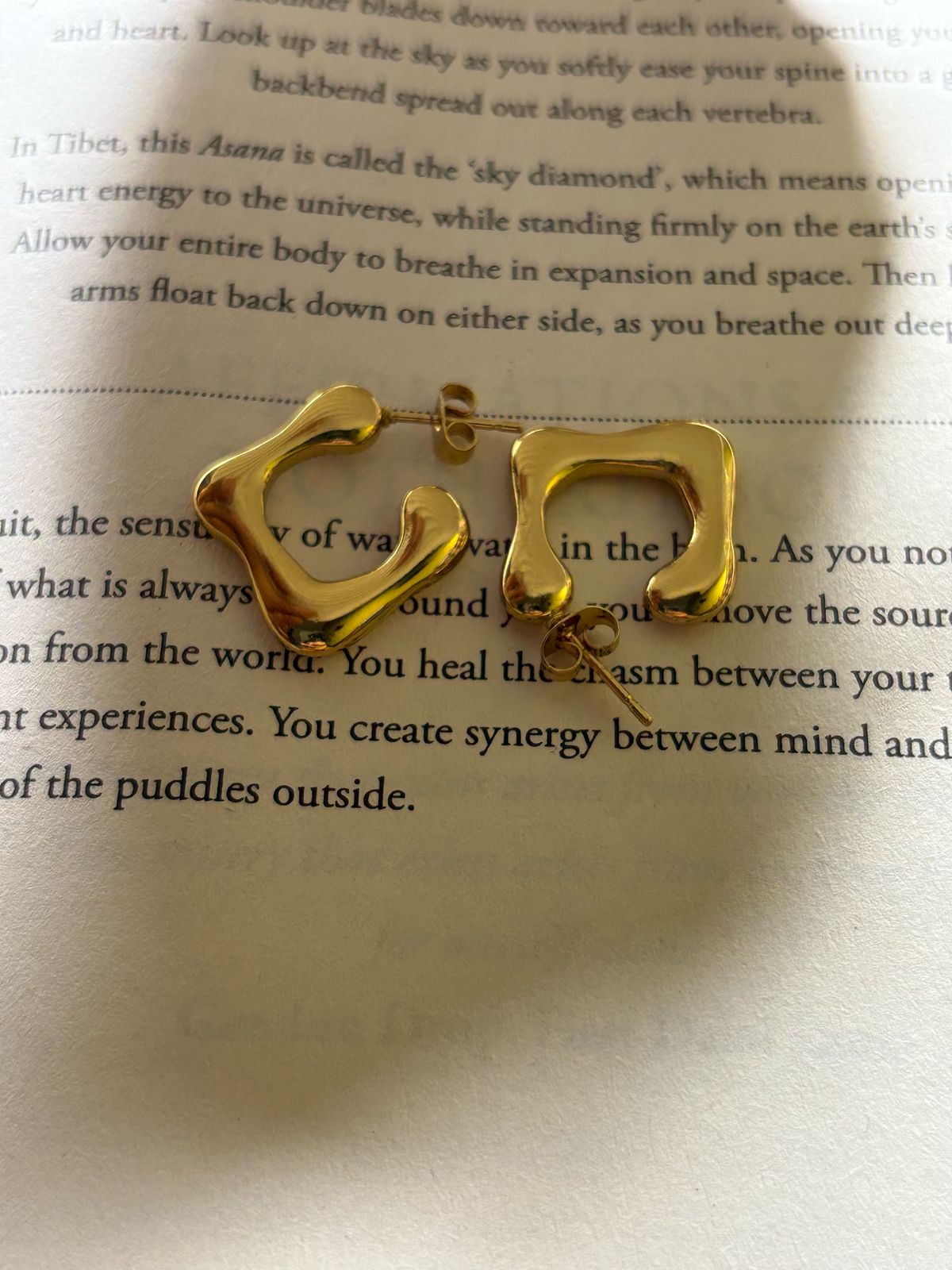 Anti-Tarnish Gold Earrings