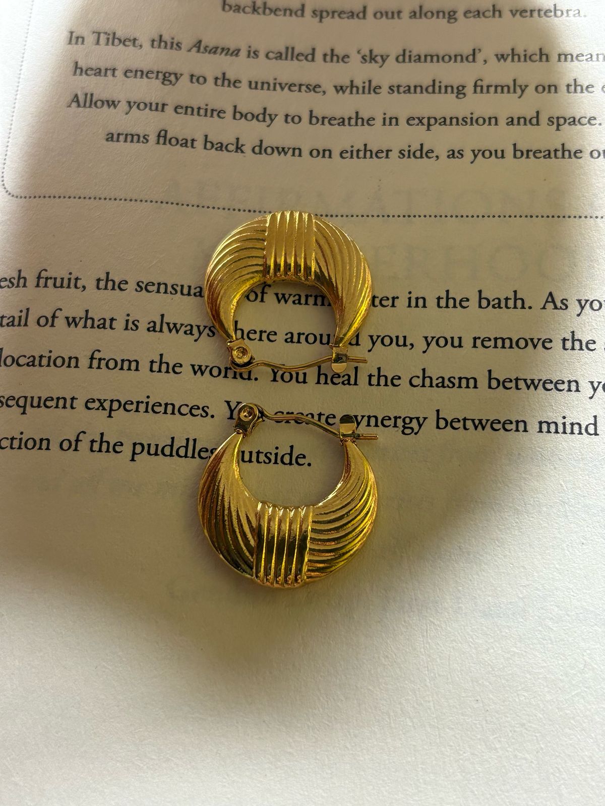 Anti-Tarnish Gold Earrings