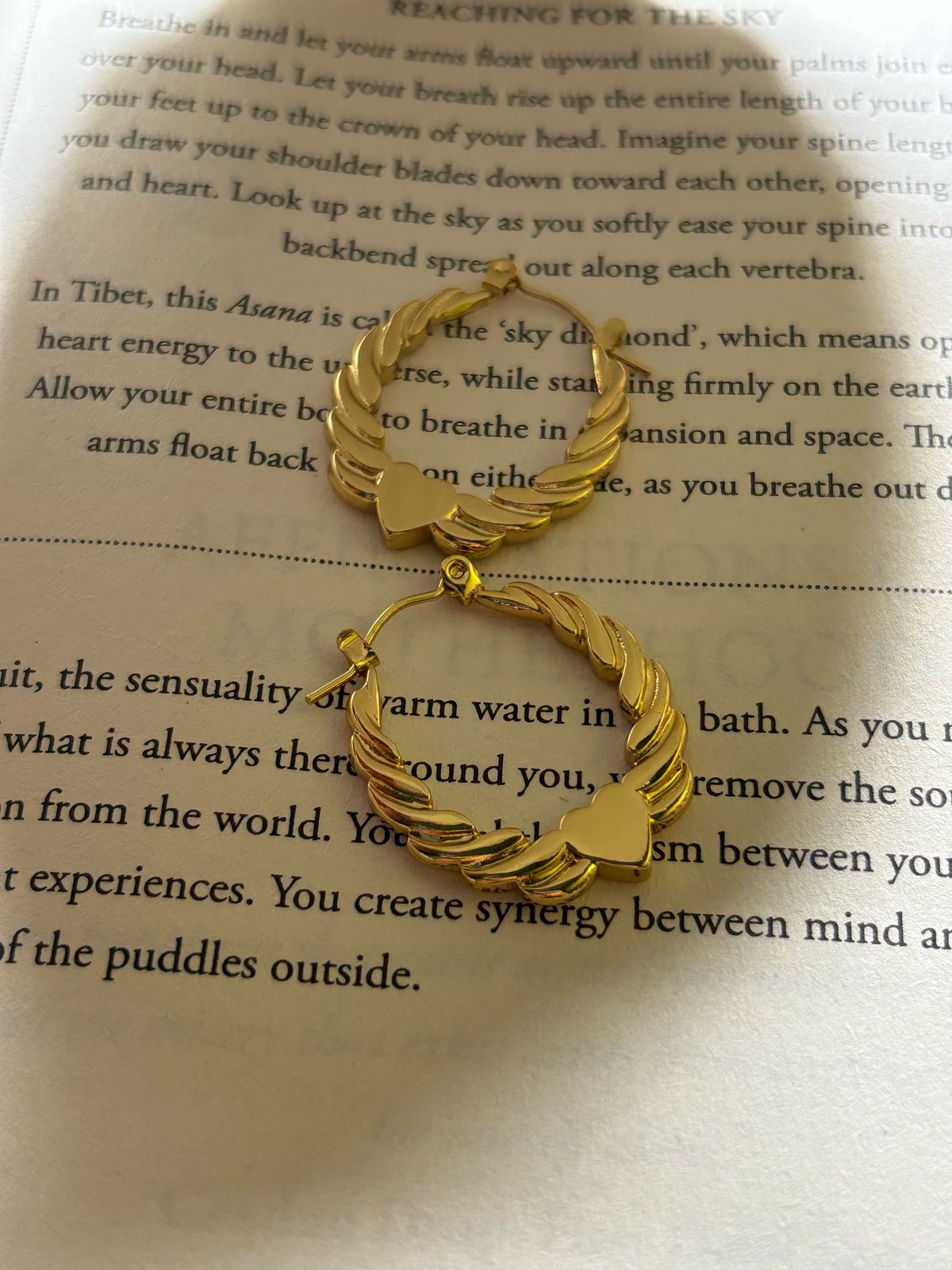 Anti-Tarnish Gold Earrings