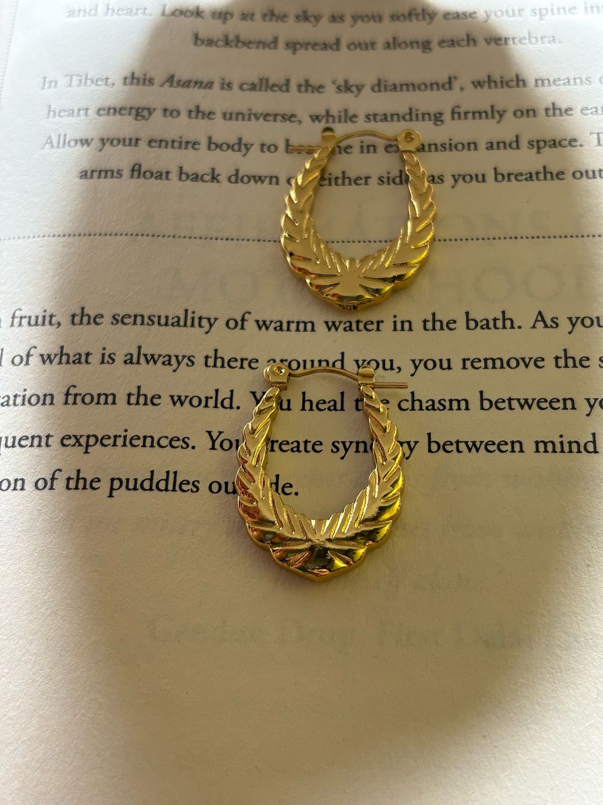 Anti-Tarnish Gold Earrings