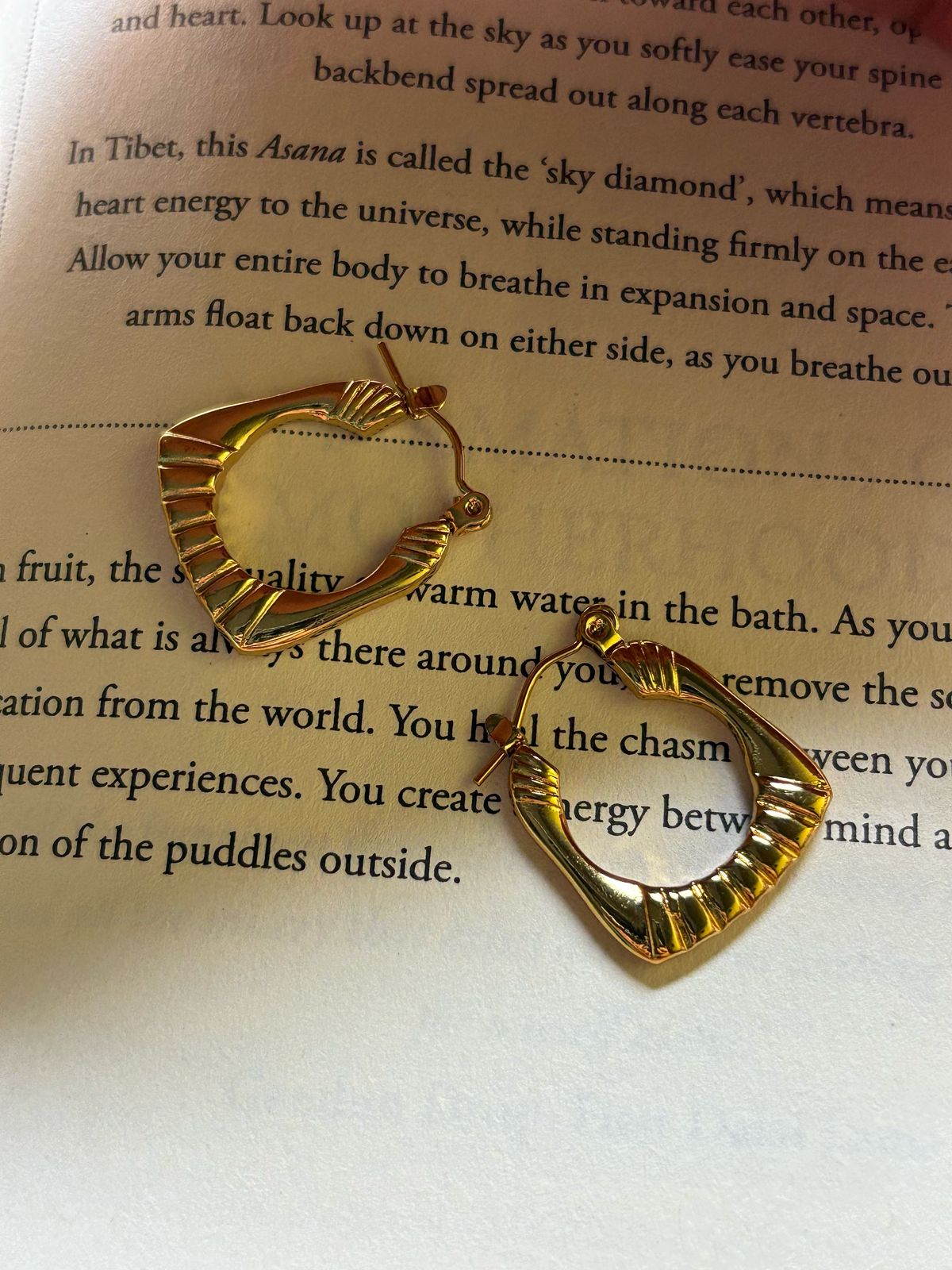 Anti-Tarnish Gold Earrings