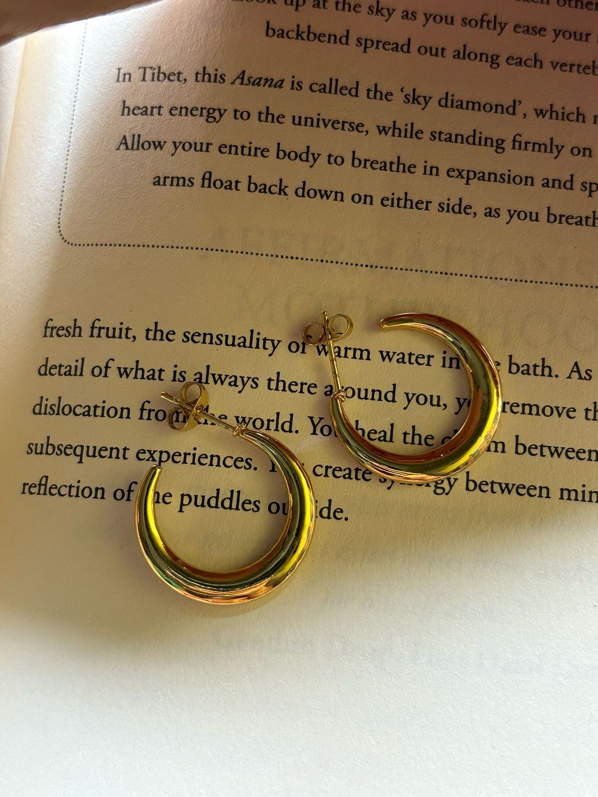 Anti-Tarnish Gold Earrings