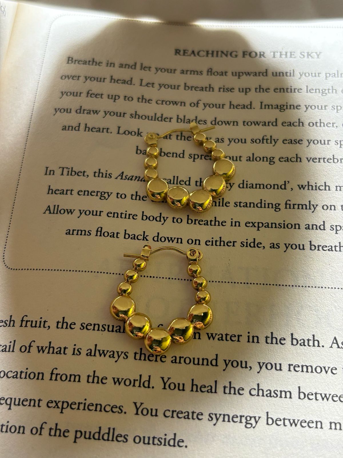 Anti-Tarnish Gold Earrings