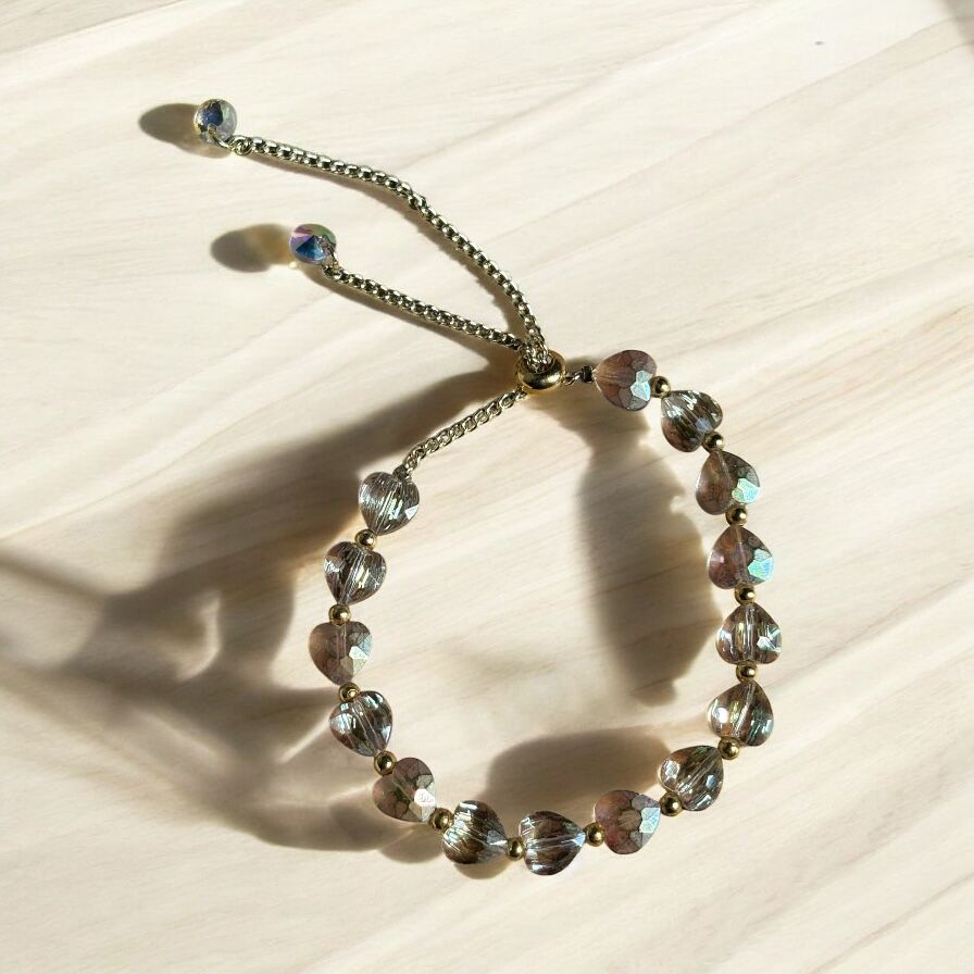 Copper Crystal Bracelet