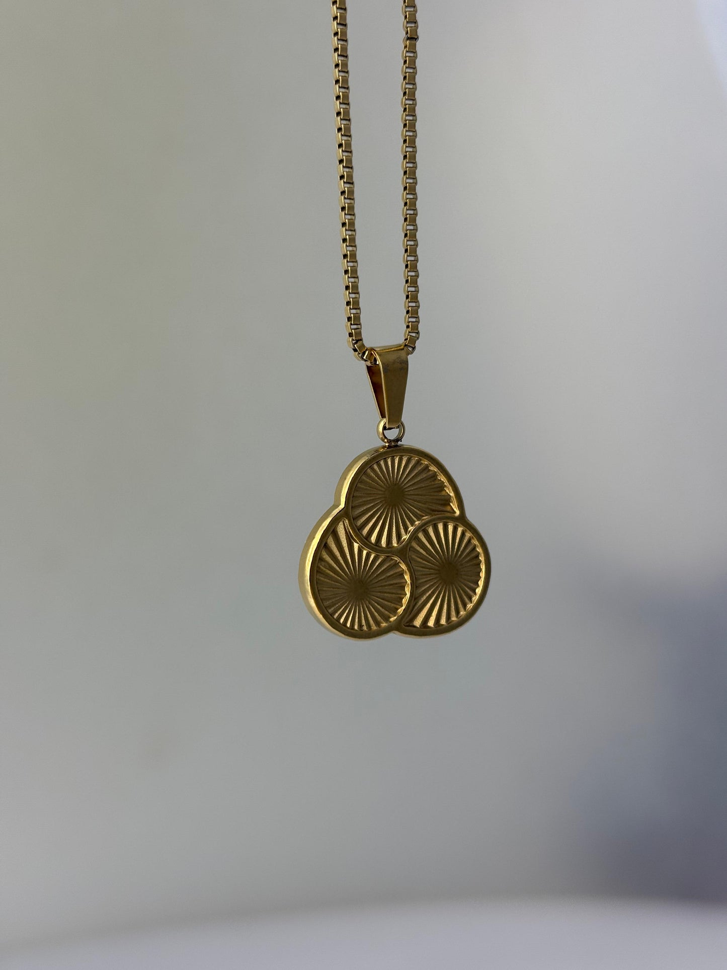 Golden Orbit Charm