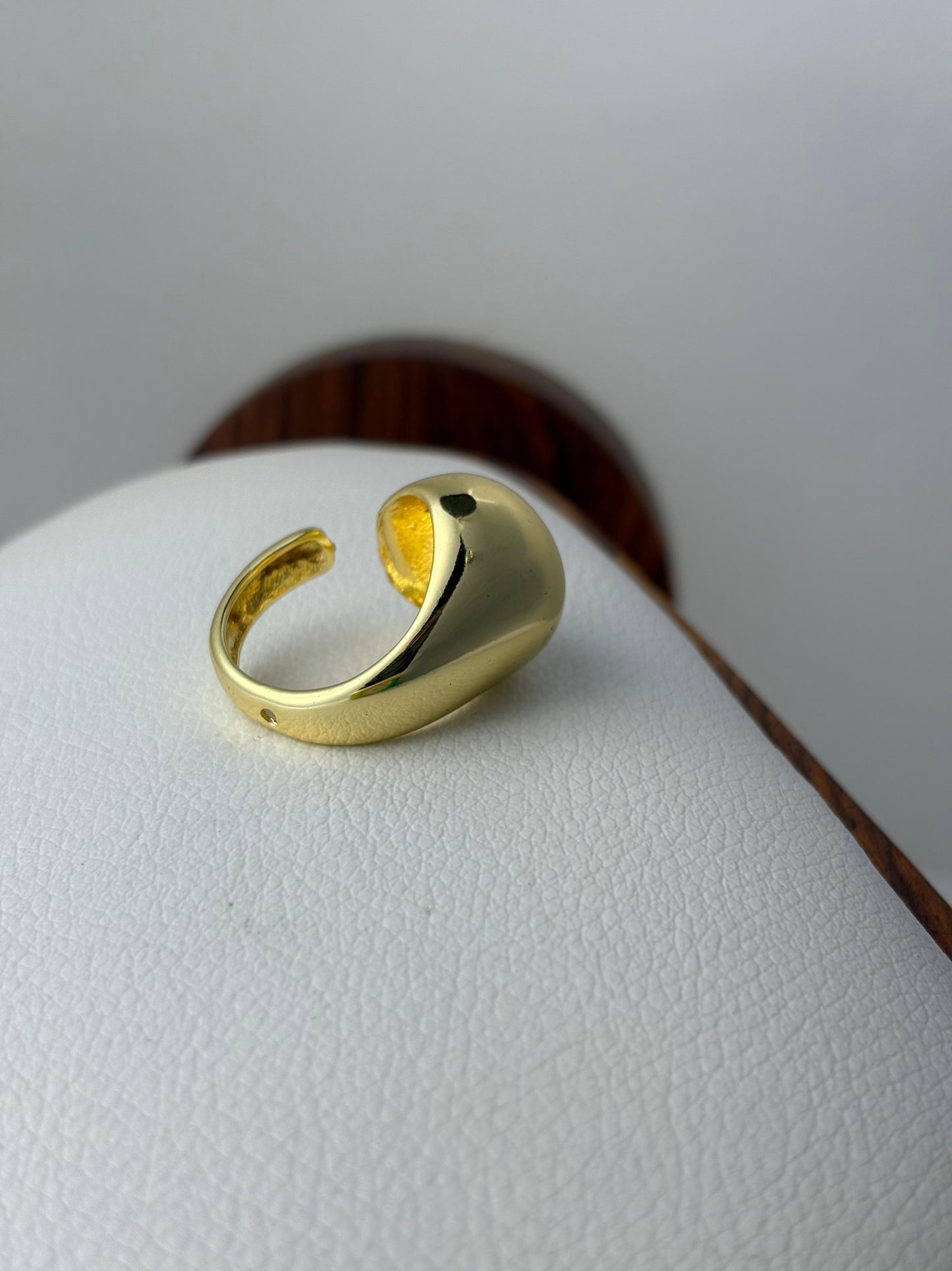 Golden Shell Ring