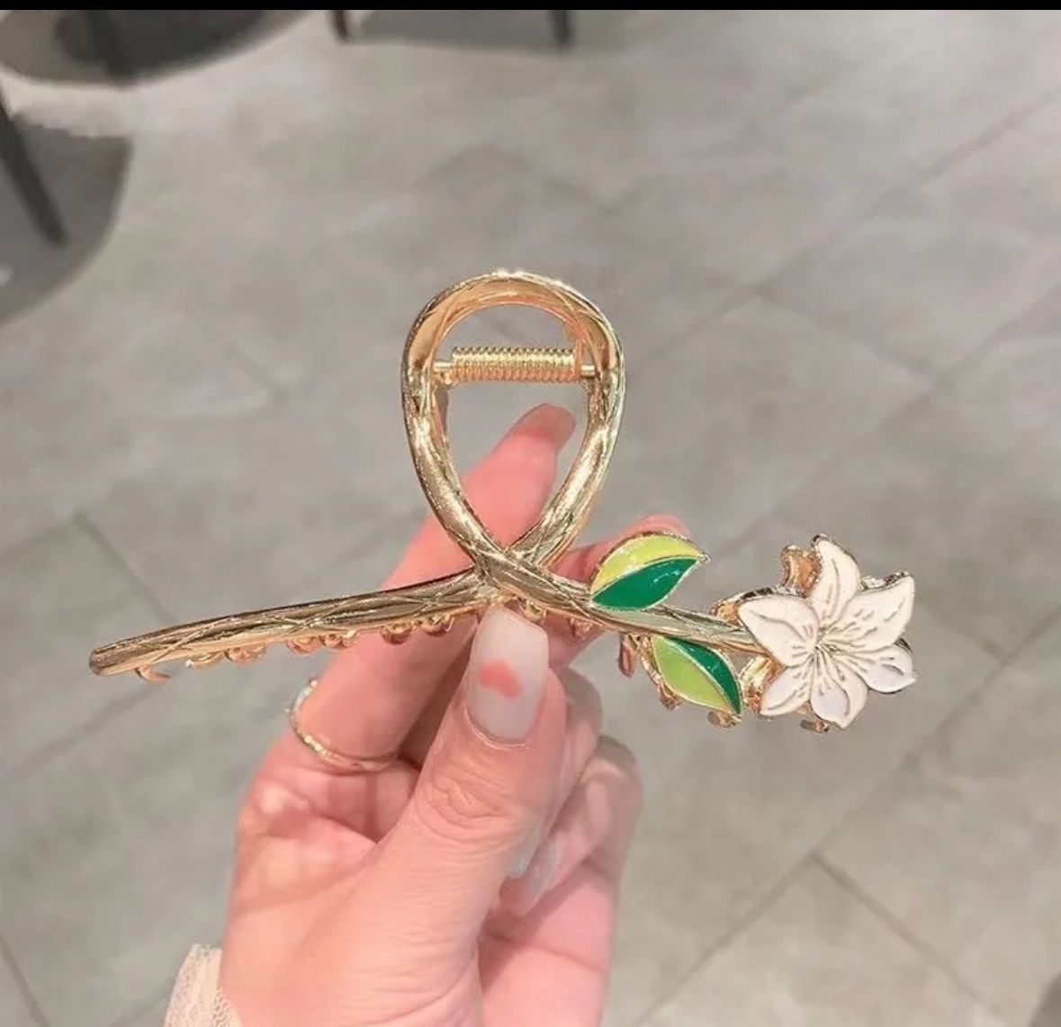Enamel Hair Clip