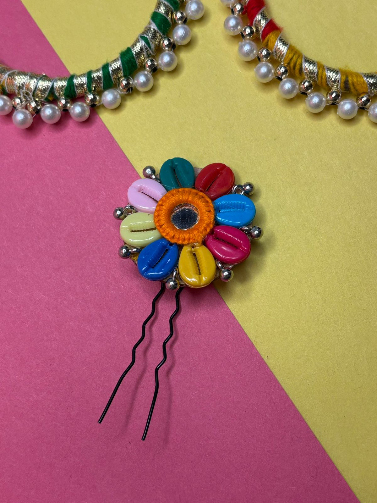 Navrang Floral Hair Clip