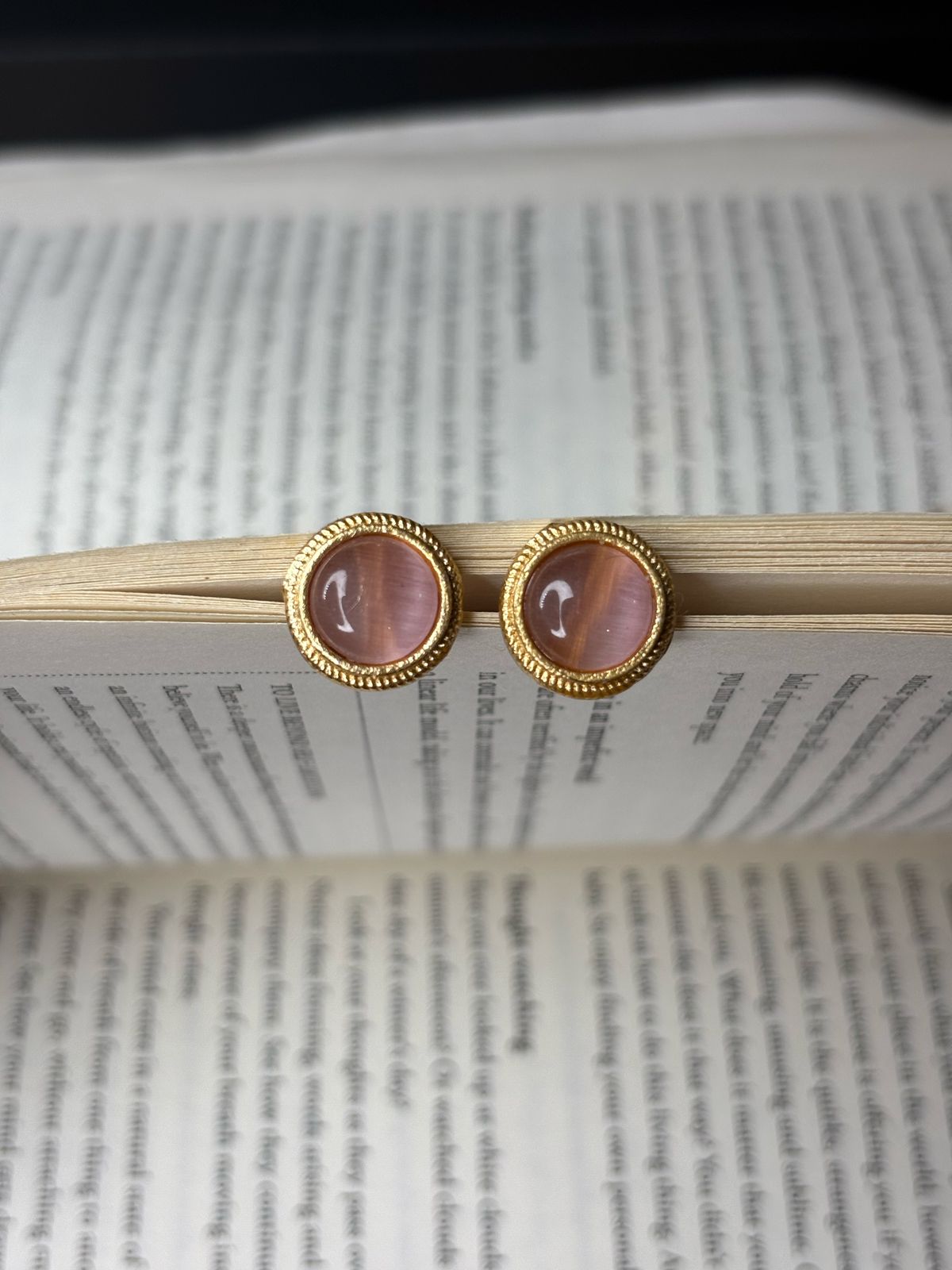 Colourful Monalisa Stone Stud