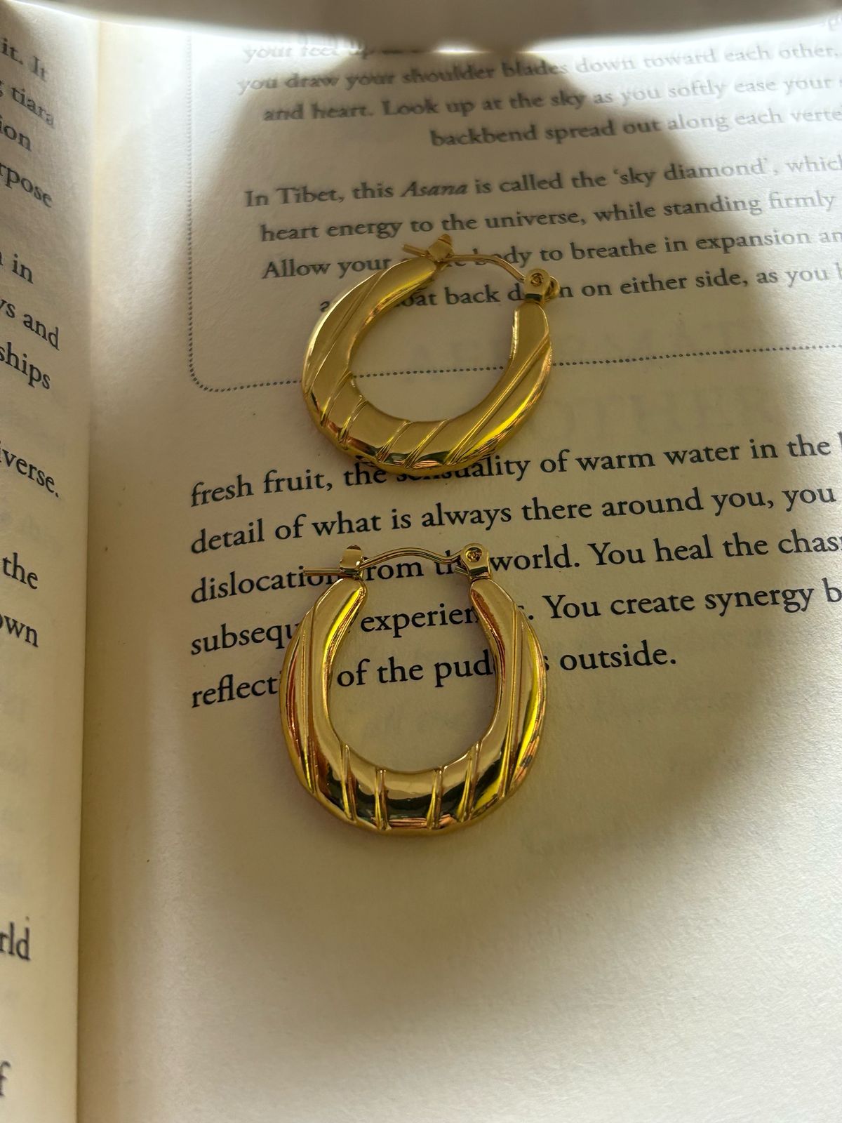 Anti-Tarnish Gold Earrings