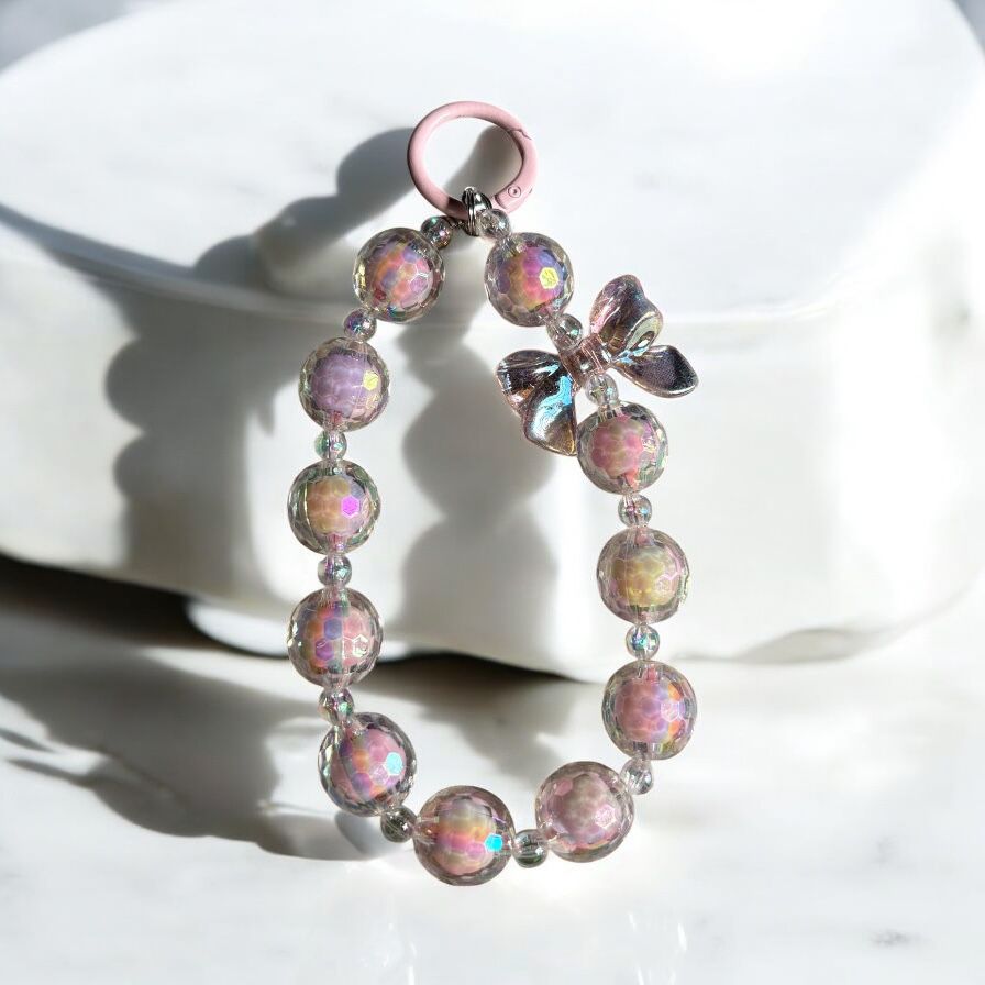 Phone Charms in Crystal Beads