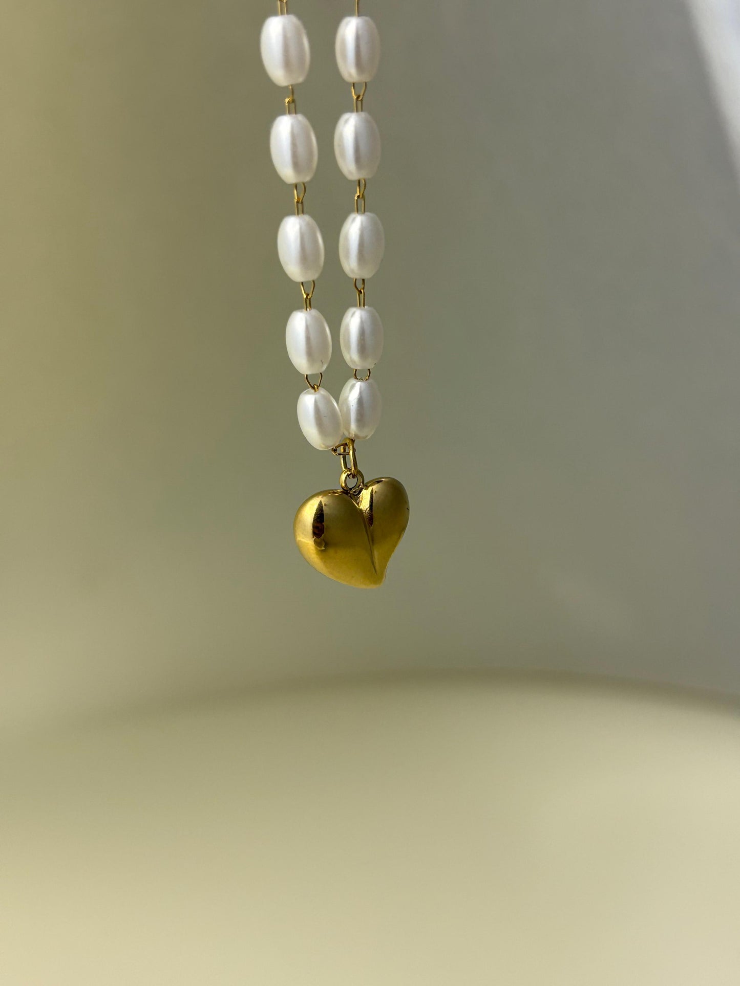 Pear Heart Pendant