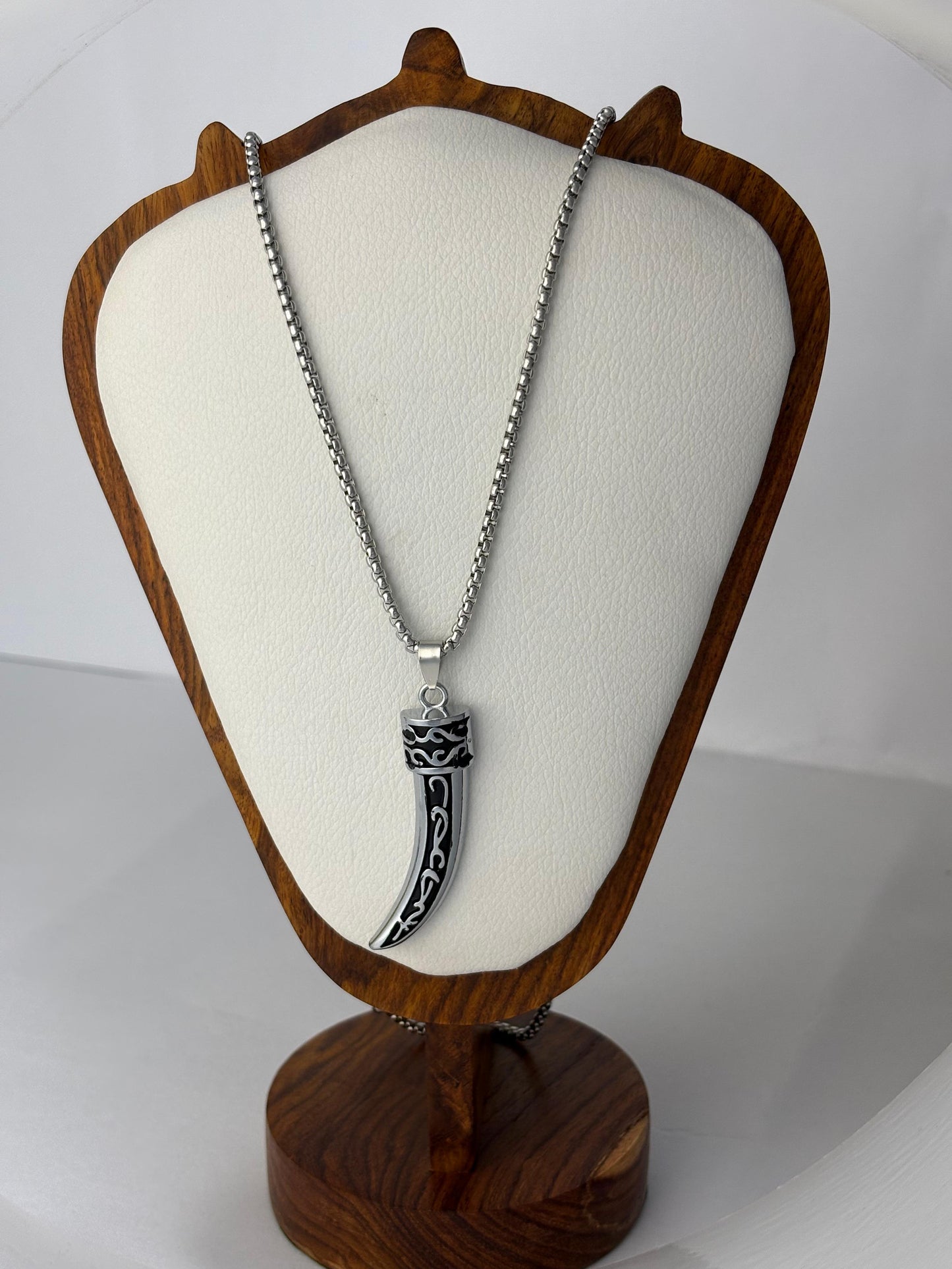 Tribal Fang Pendant For Men