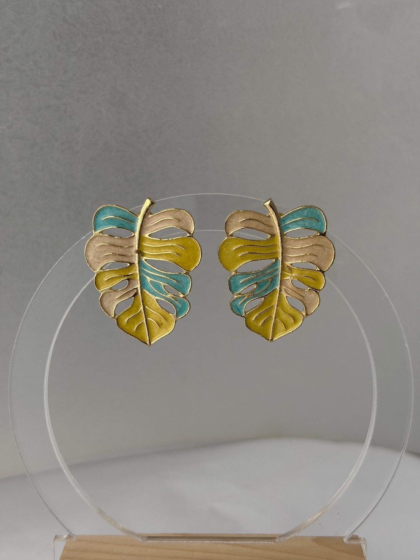 Gold Leaf Earrings