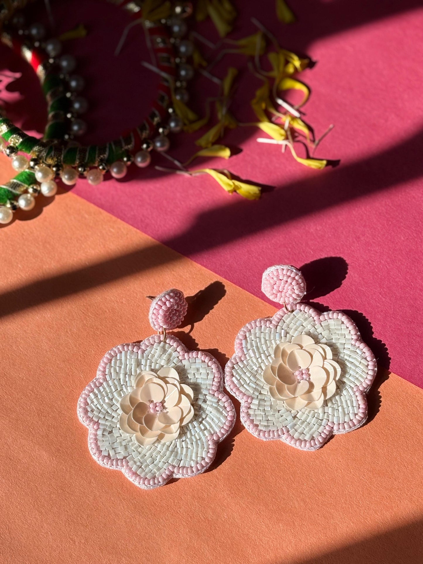 Flower Handmade Earrings
