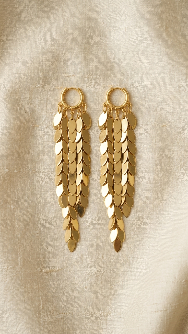 Anti Tarnish Dazzling Earrings