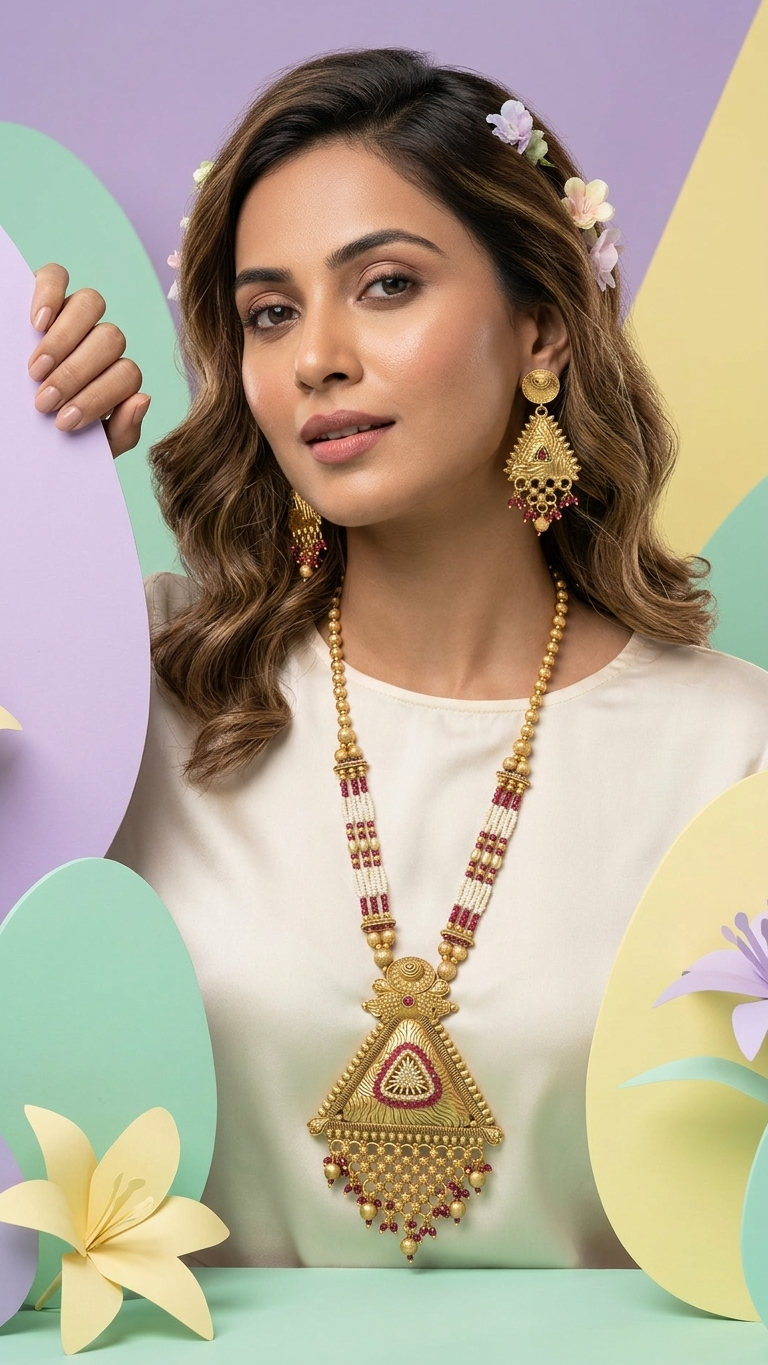 Multicolour Raani Haar