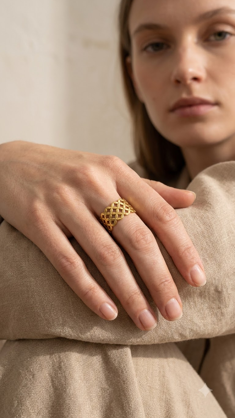Mesh Adjustable Ring