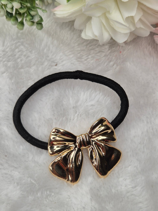 Anti Tarnish Bow Hair Tie