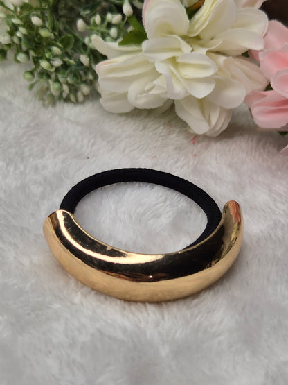 Anti Tarnish Semicircle Hair Tie