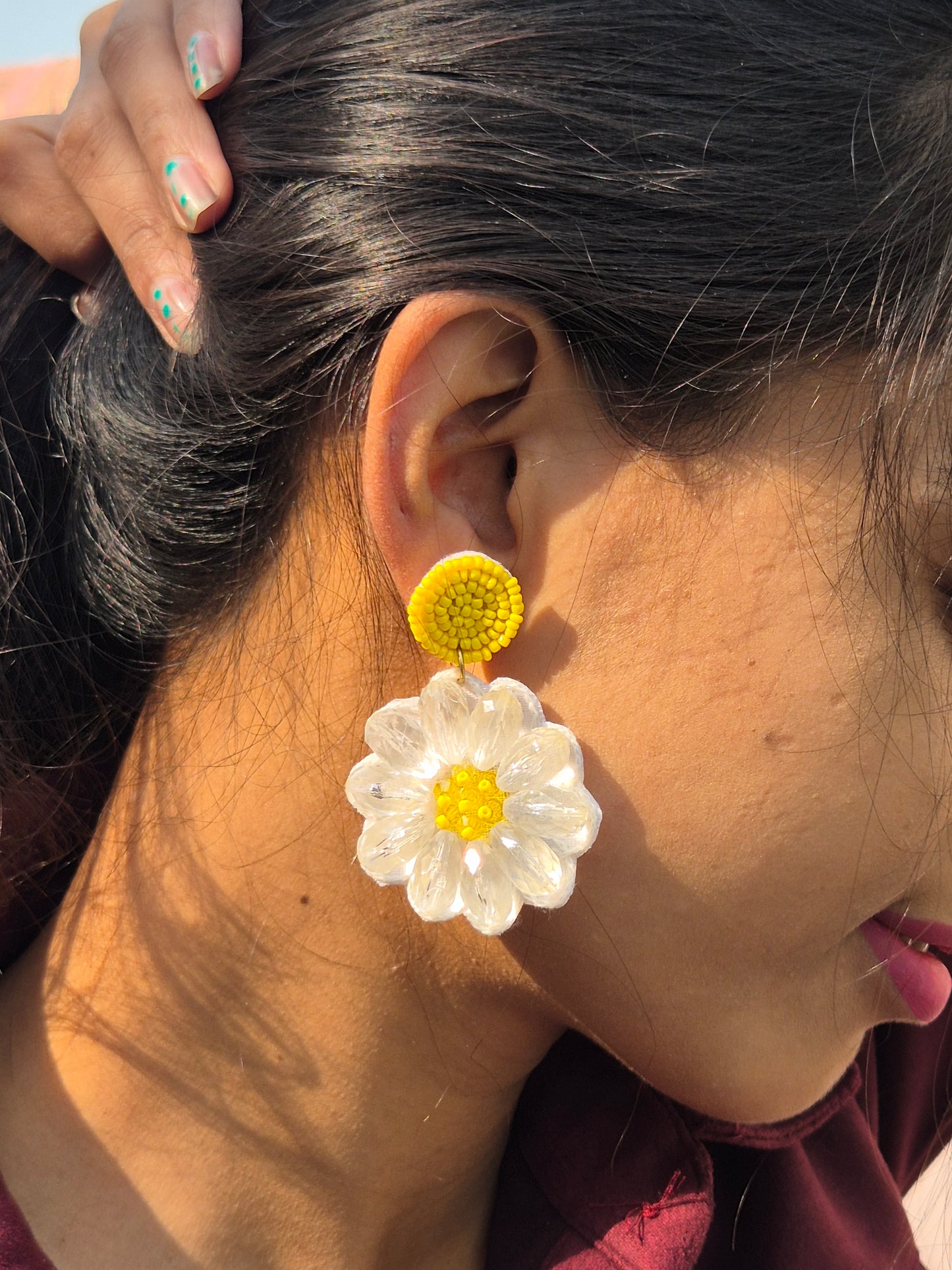 Flower Handmade Earrings