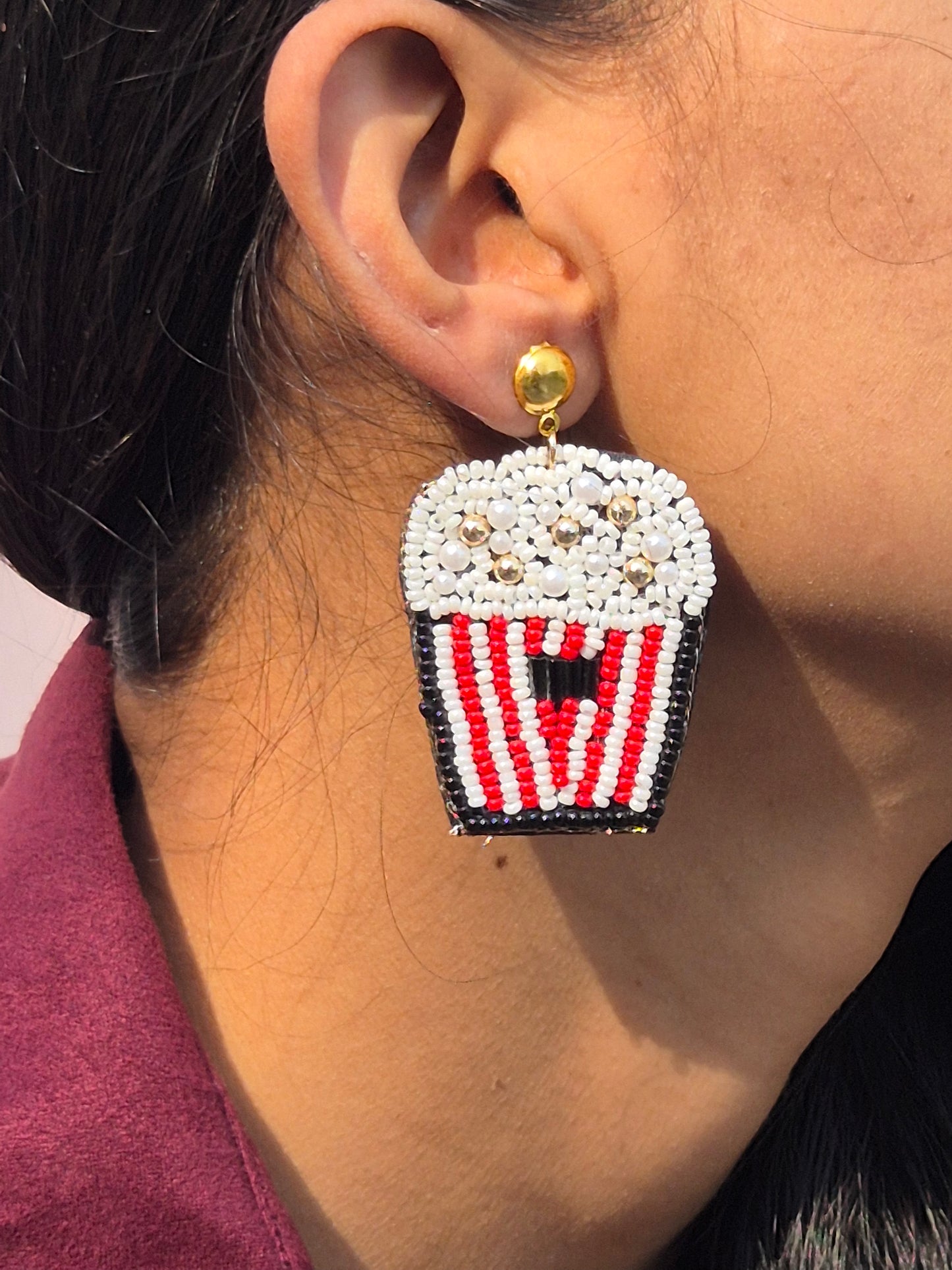 PopCorn Handmade Earrings