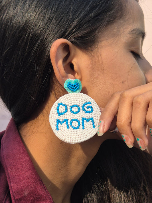 DoG MoM Beaded Earrings