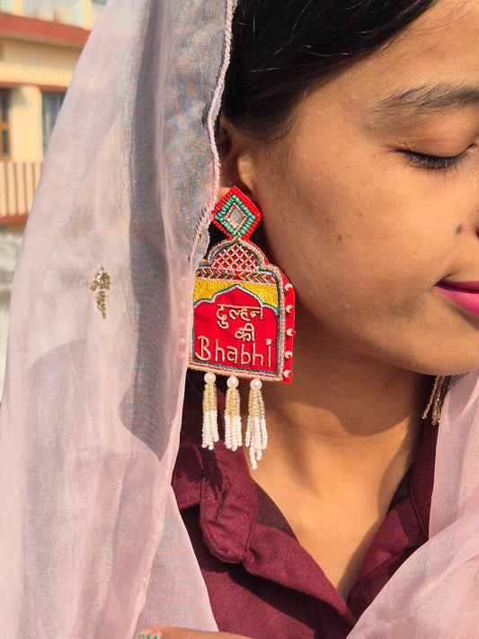 Dulhan Ki Bhabhi Handmade Earrings