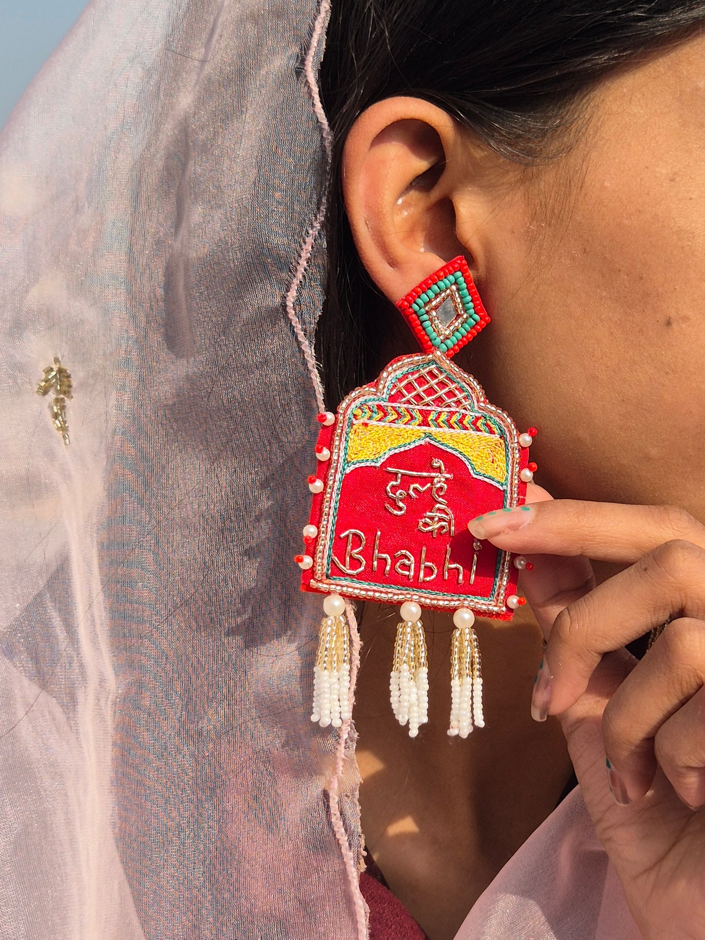 Dulhe Ki Bhabhi Handmade Earrings