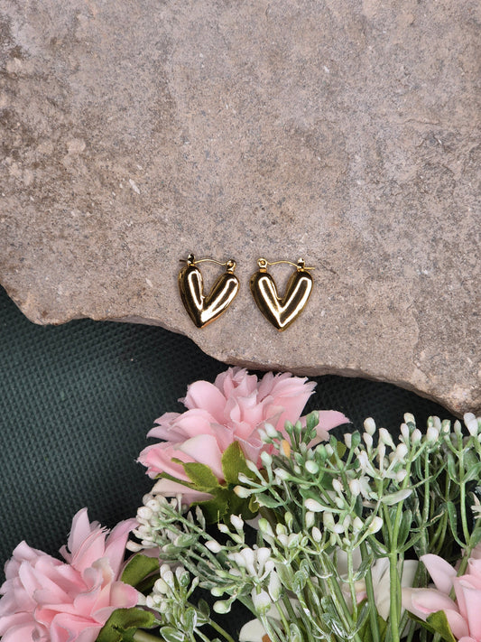 Anti-Tarnish Gold Earrings