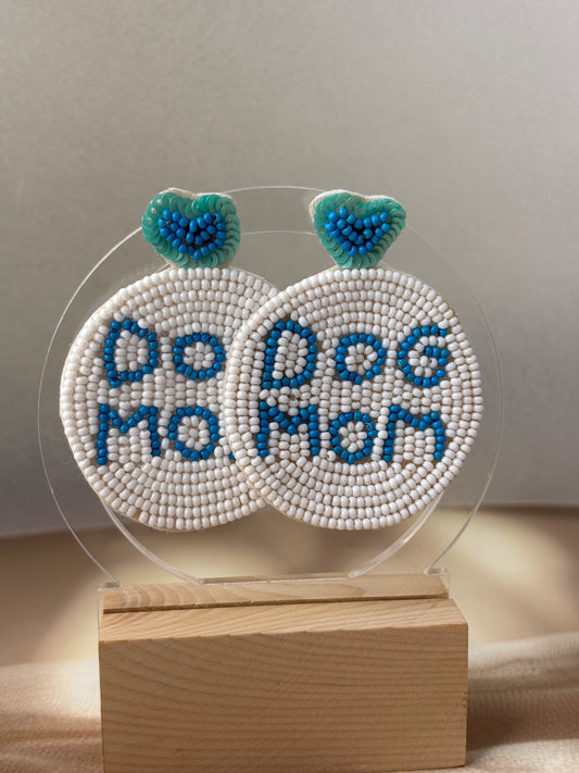 DoG MoM Beaded Earrings