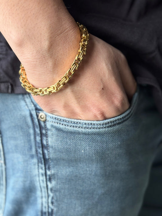 Gold Chain Bracelet For Men