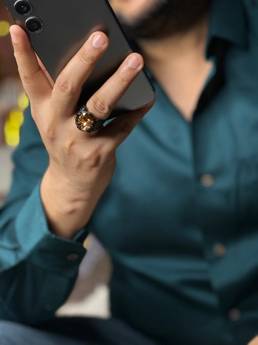 Fashion Stone Ring For Men