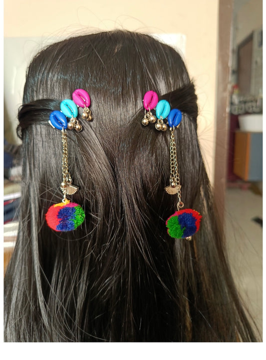 Festive Ghungroo Hair Pins