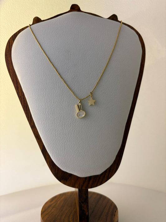 Starlit Bunny Pendant