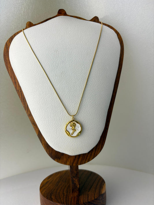 Rosé Whisper Pendant