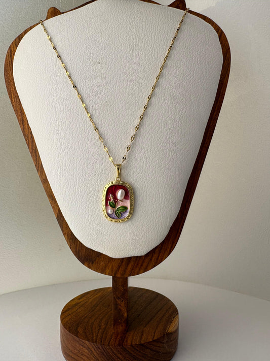 Enamelled Pendant