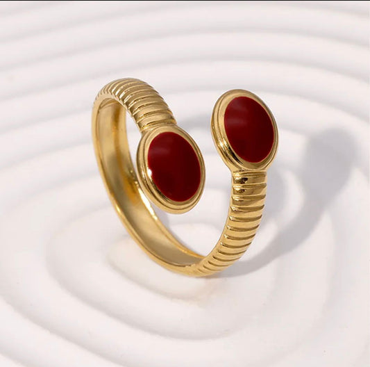 Dual Aura Adjustable Rings