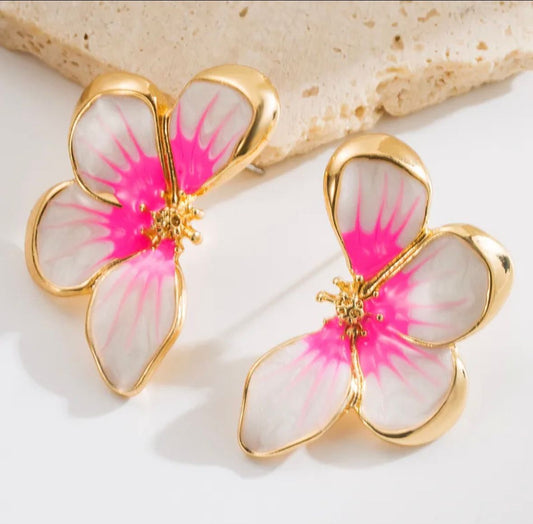 Sunlit Blossom Earrings