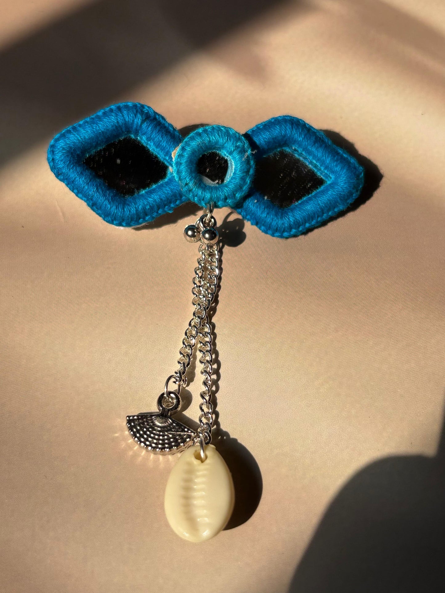 Mirror Charm Hair Clip