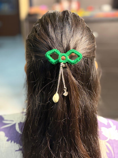 Mirror Charm Hair Clip