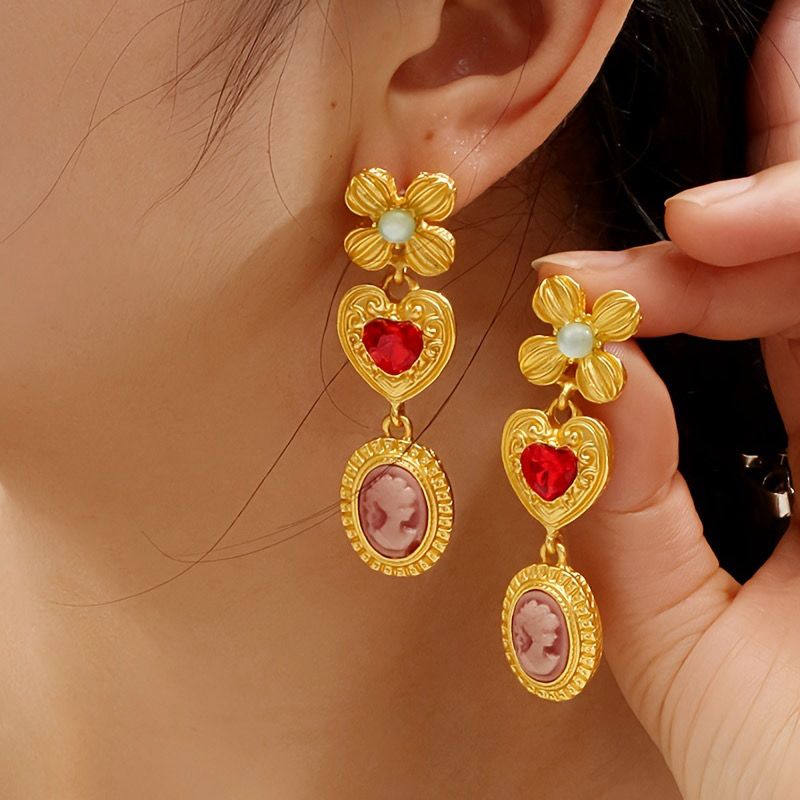 Victorian Love Drop Earrings