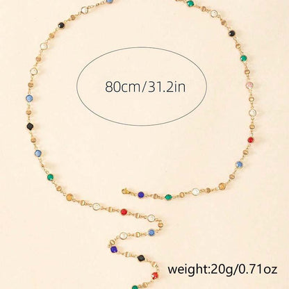 Celeste Charm Y-Necklace
