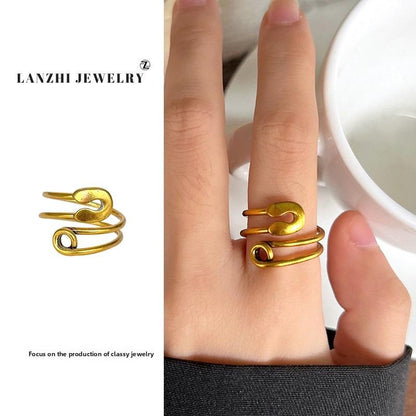 Abstract Swirl Adjustable Ring